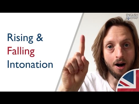 上升和下降的音調 (Rising and Falling Intonation)