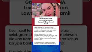 Download lagu Gagal di Tes DNA, Lisa Mariana Akan Lawan Ridwan Kamil di KPK mp3 Download lagu Gagal di Tes DNA, Lisa Mariana Akan Lawan Ridwan Kamil di KPK mp3