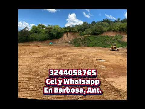 Lotes para la venta en Barbosa, Antioquia. Con escritura pública 100% individual para cada lote