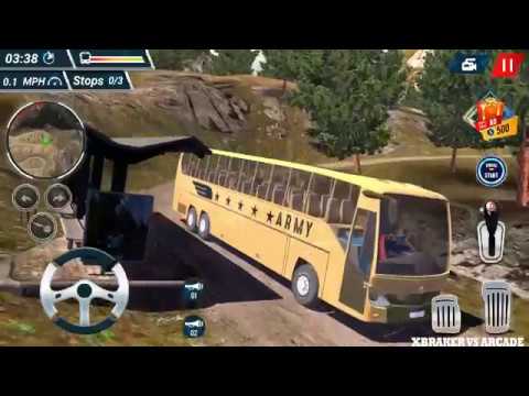 Offroad Army Bus Simulator 2019: Military Bus Driving - Android GamePlay 3D part 5