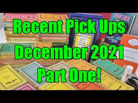 Cleaning - Vintage Paperback + Book Pick Ups - December 2021 - Albatross Mega-Haul - ASMR, Maybe!