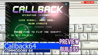 Commodore 64 -=Callback64=- preview bulid 95 🤖/AI Assistance