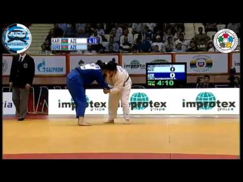 Judo Grand Prix Baku 2012 Final -78kg KARIMOVA (AZE)-GURBANOVA (AZE)