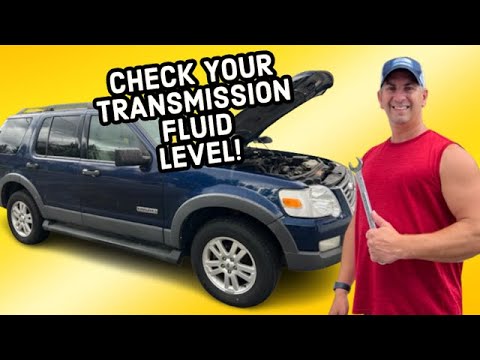 How To Check 2006 - 2010 Ford Explorer Transmission Fluid Level