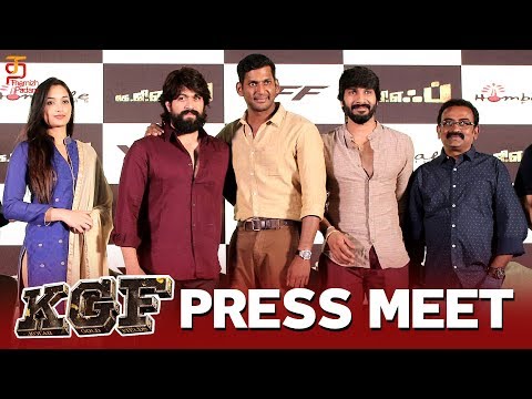 KGF Tamil Movie Press Meet | Yash | Srinidhi Shetty | Vishal | Thamizh Padam Video