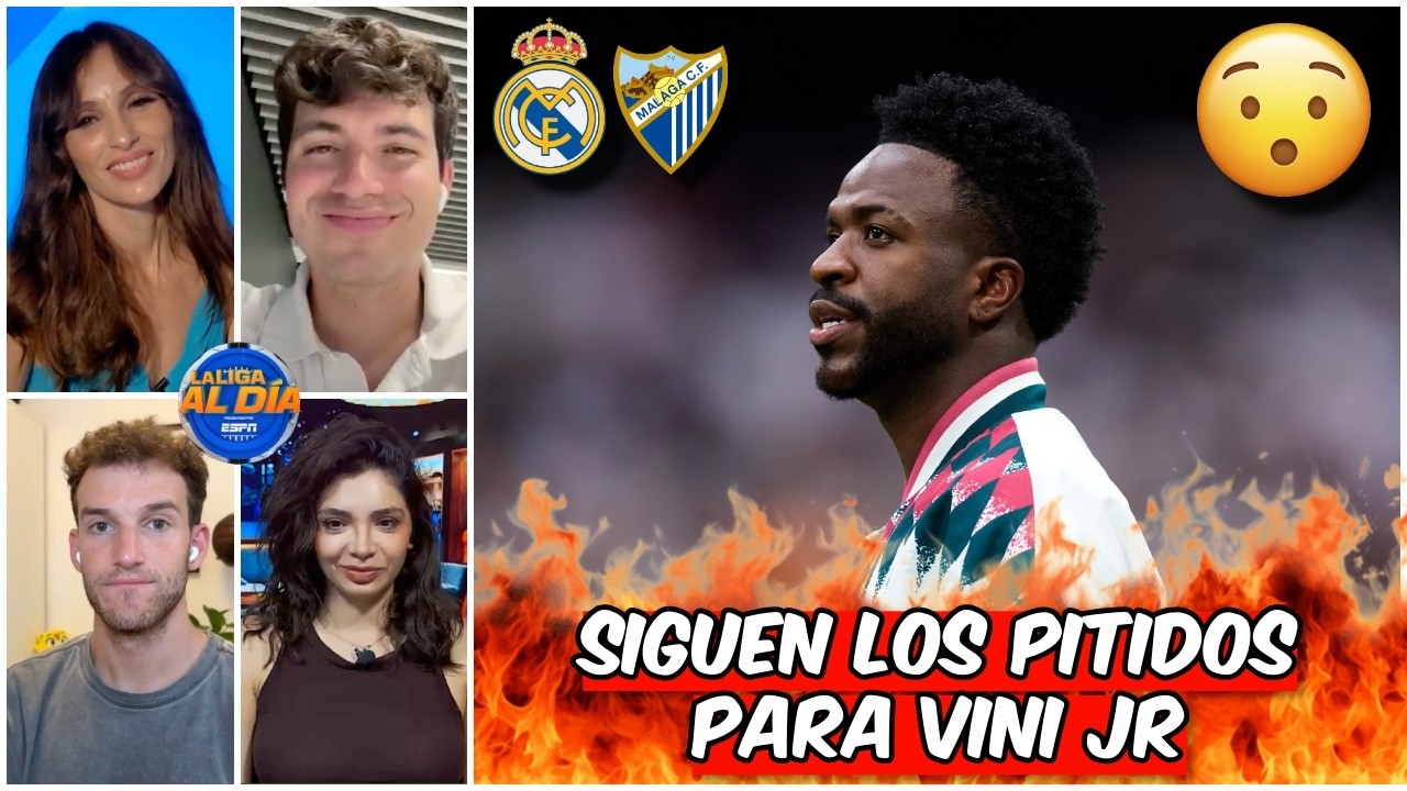VINI JR DESAPARECIÓ en la VICTORIA ante el MÁLAGA. No APORTÓ ABSOLUTAMENTE NADA | La Liga Al Día