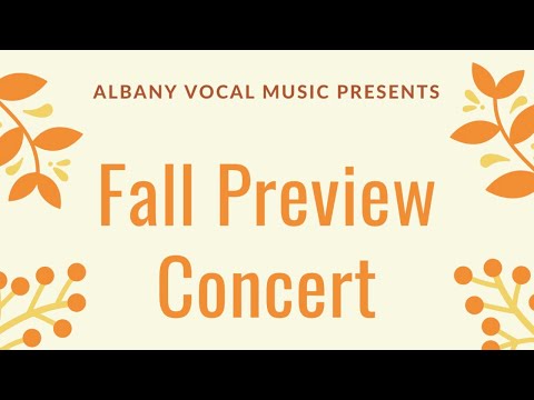 Fall Preview Concert 2021