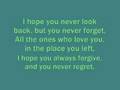 My wish~Rascal Flatts w/ lyrics 