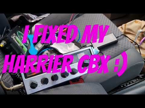 CB RADIO SUNDAY NET .. FIXED MY HARRIER CBX