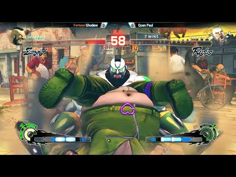 WNF Oakland 2019 S1.7 - USFIV Losers R4 Fortune | Ghodere (Zangief) vs Inception | Quan Paul (Rufus)