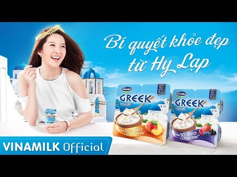 Quảng cáo Vinamilk - Sữa chua Vinamilk Greek Yoghurt-Bí Quyết Khỏe Đẹp