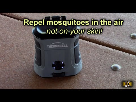 WOW! STOP BUGS NOW! Thermacell Rechargeable Mosquito Repellent, EX-Series EX90  REVIEW