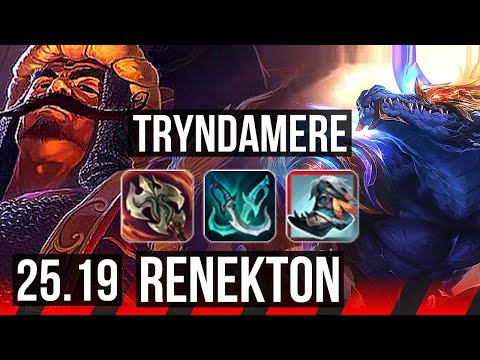 TRYNDAMERE vs RENEKTON (TOP) | 7/3/11 | EUW Master | 25.19