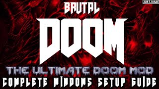 Doom Classic - Brutal Doom - Complete Mod Setup #doom #doom1993 #fangame 