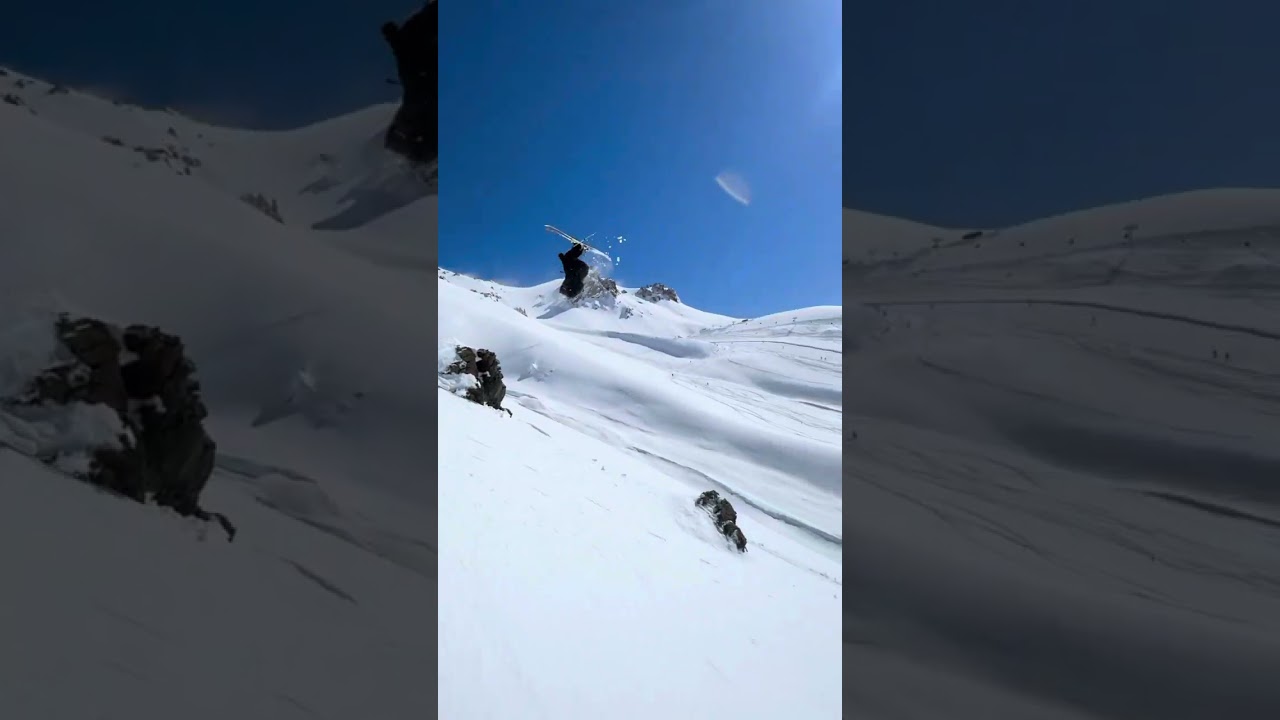 Oskar Roner Throws a Double Backflip Off a Natural Hit Like It's Nothing