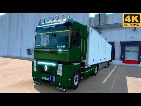 [G29] ETS2 (4K 60FPS) | RENAULT MAGNUM 520 | NAPLES - ROME