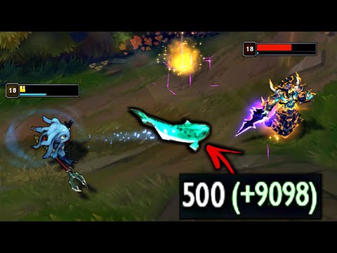 FIZZ CRAZY DAMAGE - ( ULT=ONE-SHOT)