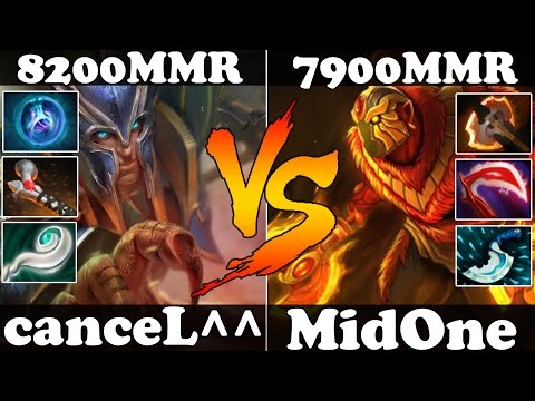Dota 2 -canceL^^ 8200MMR Skywrath Mage VS MidOne 7900MMR Ember Spirit - Ranked Match Gameplay
