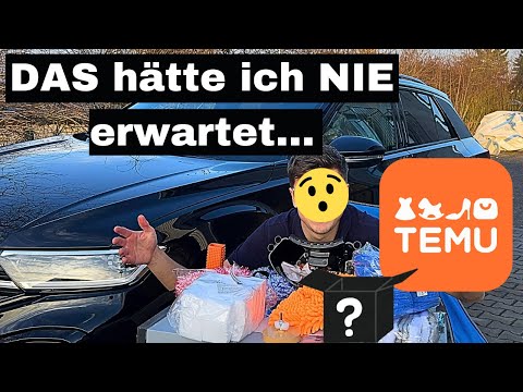 AUTOPFLEGE für KLEINES GELD? 🤑 TEMU-Billig-Produkte ausgepackt!