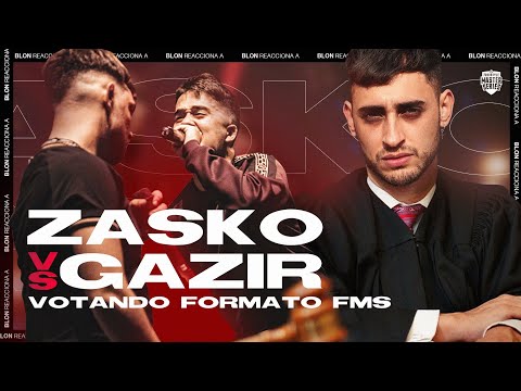 BLON VOTA POR PRIMERA VEZ CON EL SISTEMA FMS | ZASKO VS GAZIR #FMSESPAÑA