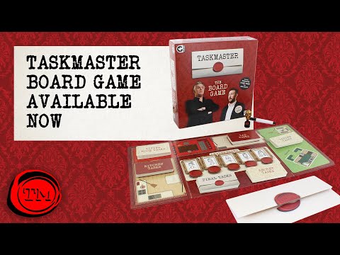 The Taskmaster Board Game is Available Now!