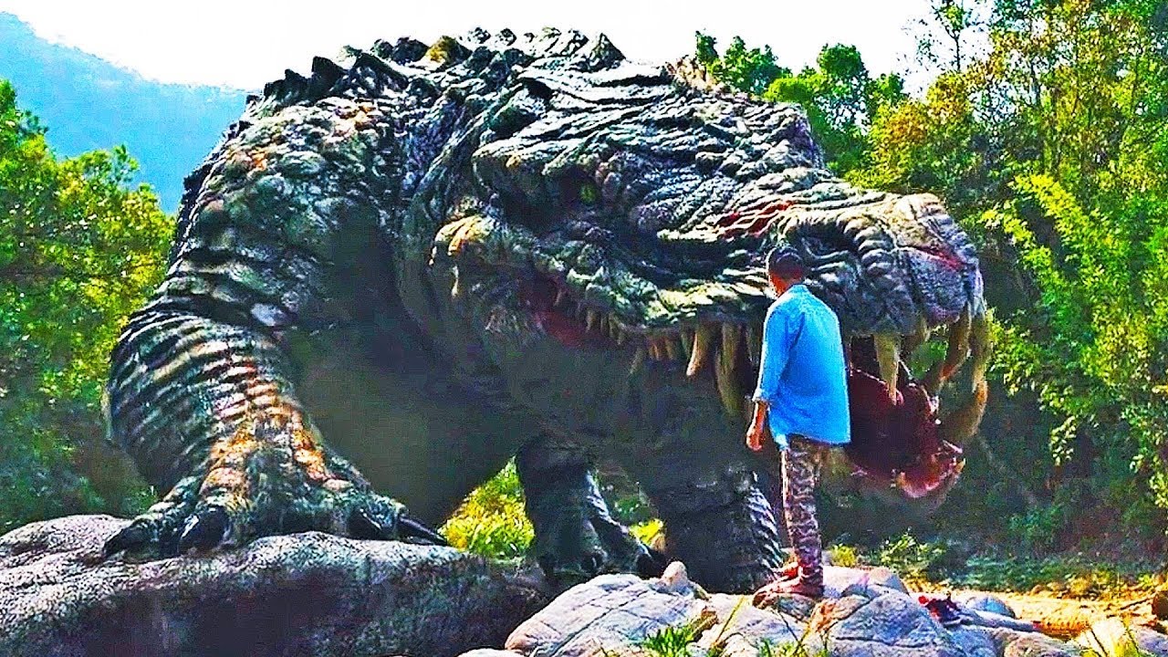 حيوانات عملاقه ومفترسه بتحبس البشر على جزيره منعزله | ملخص فيلم Crocodile Island