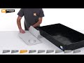 Ferplast Triušių narvas Krolik 140 Plus, 142 x 60 x 50 cm, 57072570