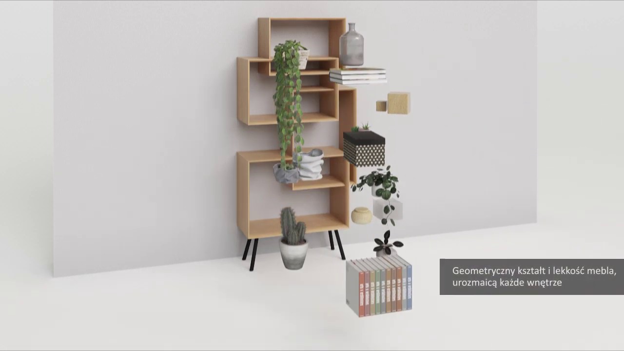 Vox Ribbon Tall Bookcase