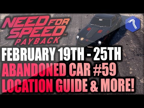 Need For Speed Payback Abandoned Cars #59 - Location Guide + Gameplay - La Catrina NISSAN FAIRLADY!