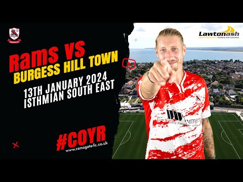 Ramsgate FC vs Burgess Hill Town FC