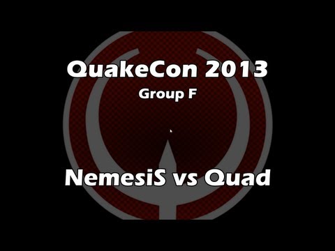 NemesiS vs quad - QuakeCon 2013 Group F [Aug. 1, 2013] (Quake Live VOD)