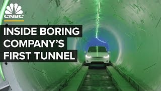 Elon Musk's Boring Company Opened Its First Tunnel — Watch What It's Like To Ride Inside