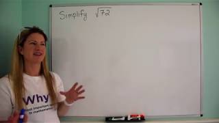 The Square Root of 72