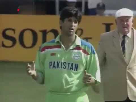 Pakistan vs new Zealand 1992 world cup semi final scorecard