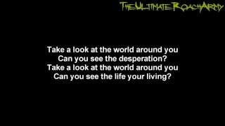 Papa Roach - The World Around You {Lyrics on screen} HD