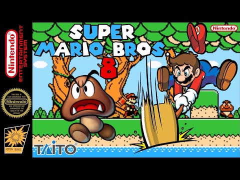 Super Mario Bros. 8 - Hack of Don Doko Don 2 [NES]