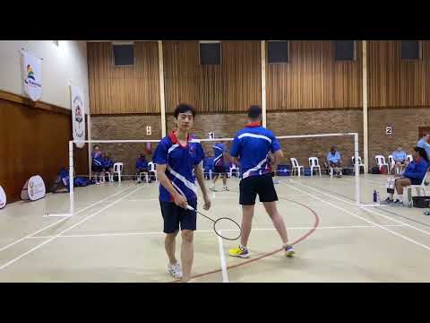 Woodroffe 2025 - CTBA Team A vs CTBA Team B. Good rally. Daryn Maart & Richard Chang