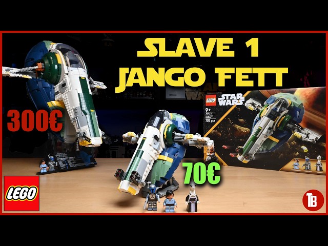 Vídeo relacionado con LEGO Star Wars 75433 Nave Estelar de Jango Fett - Nave de Juguete con Alas Que Rotan y 3 Minifiguras Inc. Boba Fett - Regalo para Niños de 9+ Años Fans de El Ataque de los Clones