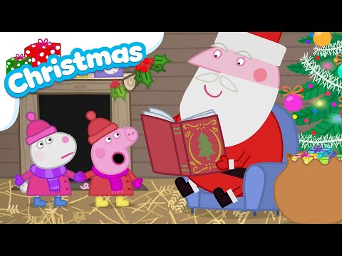 Peppa MEETS Santa on CHRISTMAS DAY🎅 Christmas Special 🎄 Peppa Pig Full Episodes | 1 Hour of Cartoons