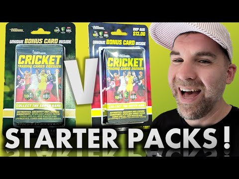 2025/26 Australian Cricket Cards | Opening Retail AND Hobby Starter Packs! Which Hits A Six?!