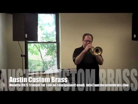 Monette B973 Trumpet for sale at Austin Custom Brass