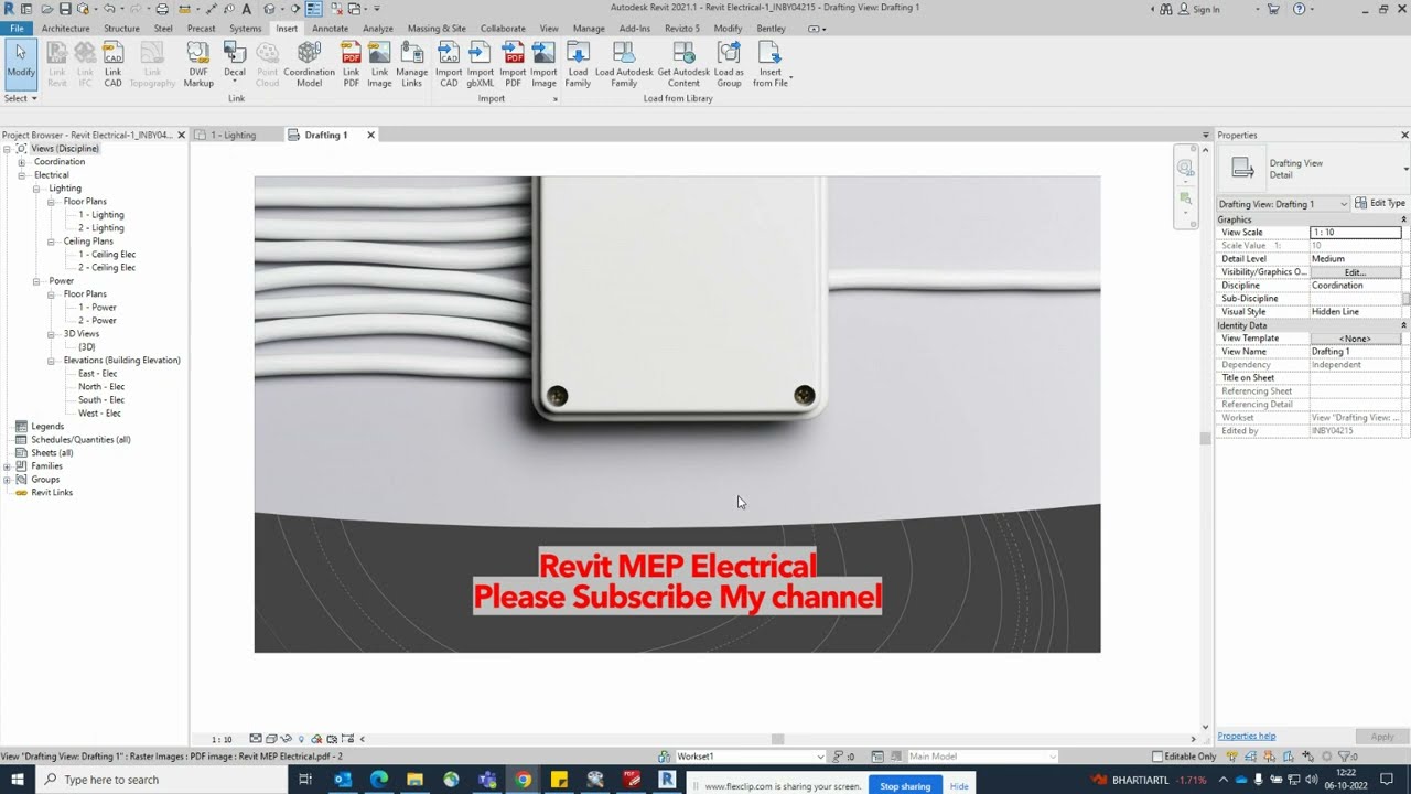 Revit Electrical Tutorial Introduction [1]