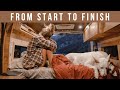 Full Van Conversion TIMELAPSE | Building with NO EXPERIENCE