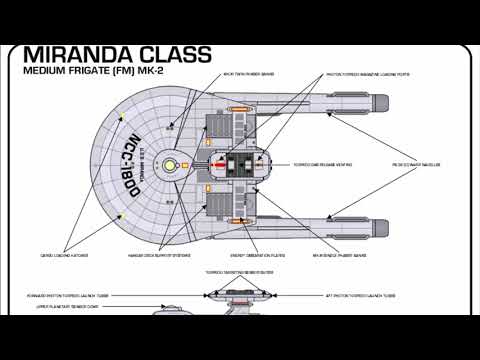 Star Trek's Obscure Starfleet Starship Class- Miranda Class