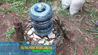 Filtro natural para águas cinzas: Pesquisa da Embrapa e UFV