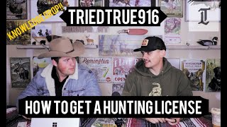 How to Get a Hunting License in  California. Knowledge drop series Ep.1 #triedtrue916 #howto
