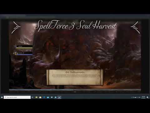 SpellForce 3 Soul Harvest Dark Elves VS Dwarves (Insane AI)