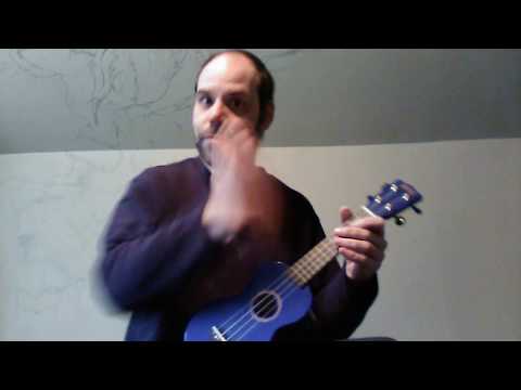 Ukulele  Alcatel U50 sound video test Low light.