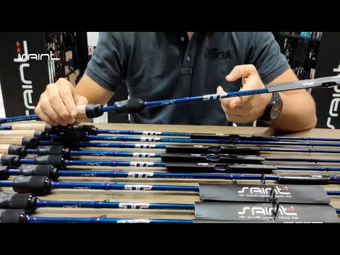 Vídeo Vara Saint Plus STP 631BC 6-14Lb 6`3 (1,91m) - Carretilha