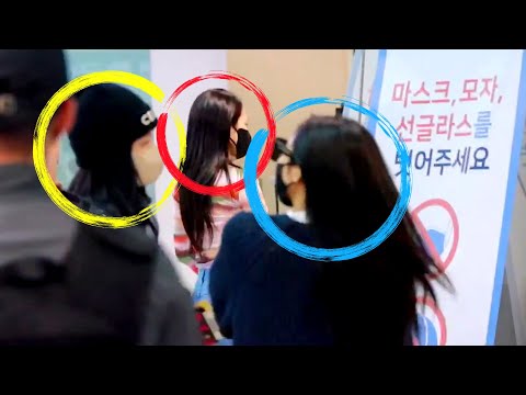 [220915] KARD AND BLACKPINK IN THE SAME AIRPORT AT THE SAME TIME!